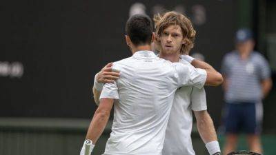 Rublev grateful for Wimbledon support, wants end to 'terrible' Ukraine situation
