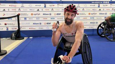 Edged at the finish line, Canada's Lakatos claims silver at Para athletics worlds - cbc.ca - Usa - Canada - Uae - Thailand