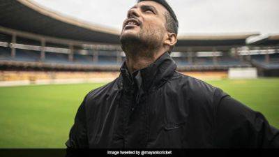 Mayank Agarwal - Mayank Agarwal Eyes Heaps Of Runs, Stays Positive About India Return - sports.ndtv.com - county Day - India - Sri Lanka