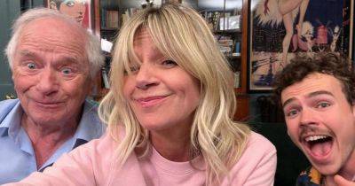 Zoe Ball 'gets band back together' as she prepares for Celebrity Gogglebox