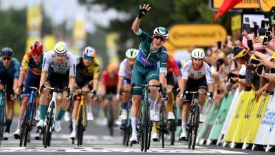 Jasper Philipsen takes fourth sprint win to tighten grip on green jersey at Tour de France, Vingegaard leads Pogacar in yellow