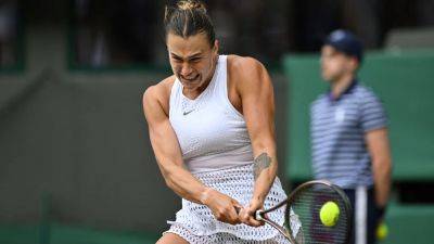 Wimbledon round-up: Aryna Sabalenka coasts past Madison Keys and into semi-finals, Ons Jabeur knocks out 2022 champ Elena Rybakina