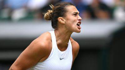 Exclusive: 'One Grand Slam not enough' - Aryna Sabalenka hungry for more ahead of Wimbledon semi-final