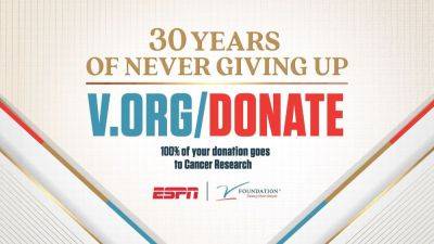 ESPYS 2023 Donate now to support the V Foundation and fight cancer - ESPN - espn.com