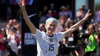 US women's soccer star Megan Rapinoe says her retirement will help USWNT’s focus at World Cup