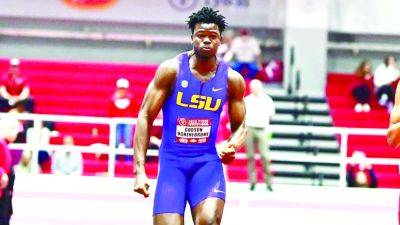 Godson Brume will make big difference in our relay team, says Porbeni