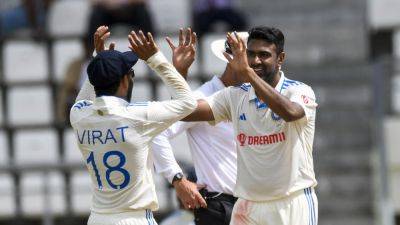 Rohit Sharma - Kraigg Brathwaite - Ravi Ashwin shines on Day 1 as India heap pressure on West Indies with impressive performance - eurosport.com - Australia - India - Dominica