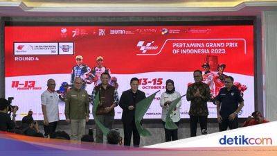 Erick Thohir - Motogp Mandalika - Tiket Presale MotoGP Mandalika Dijual 17 Juli, Ini Harganya - sport.detik.com - Indonesia