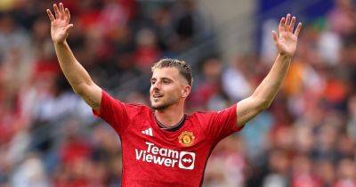 'Look good in red' - Bruno Fernandes and Luke Shaw react to Mason Mount's Manchester United debut