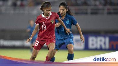 Piala AFF U-19 Wanita 2023: Indonesia Dilibas Thailand 1-7 di Semifinal