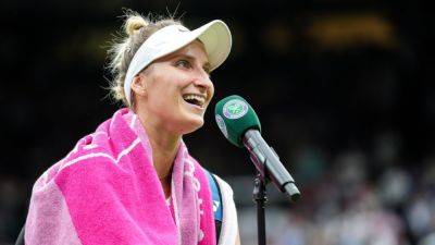 Catsitter needed for Marketa Vondrousova after Wimbledon final run - ESPN