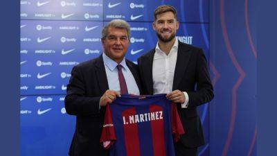 Martinez glad to join Barca after suffering against them