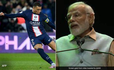 Watch: PM Narendra Modi Mentions Kylian Mbappe On France Visit, Gets Crowd Roaring