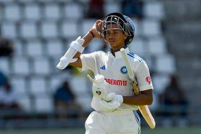 Jaiswal's 143 not out puts India in control of 1st Test against West Indies