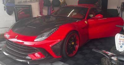 Ferrari and £30k cash seized as three arrested following 'unlicensed medicines' investigation - manchestereveningnews.co.uk