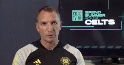 Brendan Rodgers wants Celtic players 'uncomfortable' as he reveals Ange tactics need tweaks to meet his vision