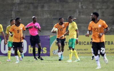 Zambia beat Bafana to remain on course for seventh Cosafa Cup title - news24.com - Botswana - Lesotho - Namibia - South Africa - Comoros - Malawi - Zambia