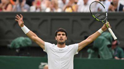 Top Seed Carlos Alcaraz Sets Up Wimbledon Final With Novak Djokovic