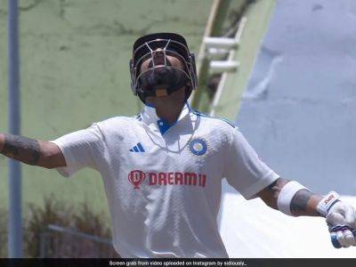 Virat Kohli's 'Sigh Of Relief' After Hitting Third Boundary In 160 Balls vs West Indies Goes Viral