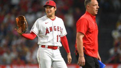 Phil Nevin - Shohei Ohtani leaves another start early as Angels' skid hits 6 - ESPN - espn.com - Los Angeles