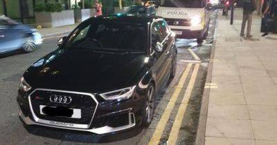 Audi seized after driver spotted 'revving wrong way down one way street' - manchestereveningnews.co.uk - county Centre - county Page