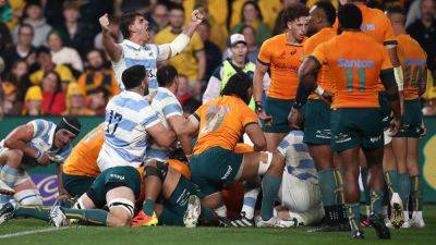 Argentina stun error-prone Wallabies with late try