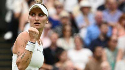 Unseeded Vondrousova defeats favourite Jabeur to win women's Wimbledon final