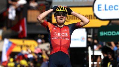 Tour de France: Carlos Rodriguez wins Stage 14 as epic Tadej Pogacar and Jonas Vingegaard battle ends in stalemate