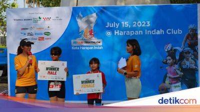 Ajang Triathlon Digelar di Bekasi, Ada Peserta Anak-anak