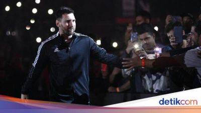 Lionel Messi - David Beckham - Inter Miami - Cruz Azul - Messi Wujudkan Mimpi Beckham - sport.detik.com