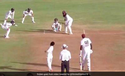 Watch: "Kaun Si Batting Kar Raha Hai...": Stump-Mic Catches Virat Kohli Mocking West Indies Star