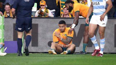 Len Ikitau fractures shoulder blade, faces battle to be fit for Australia's Rugby World Cup campaign