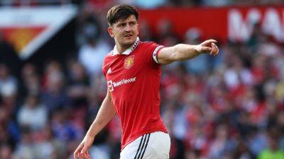 Harry Maguire - Raphael Varane - West Ham - Harry Maguire stripped of Man United captaincy by Ten Hag - ESPN - espn.com