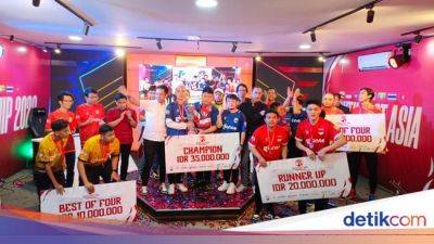 Final IFeL SEA Championship 2023: Indonesia Tumbang dari Thailand