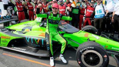 Christian Lundgaard earns 1st IndyCar victory of season - ESPN