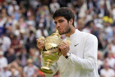 Carlos Alcaraz beats Novak Djokovic in Wimbledon final after five-set thriller