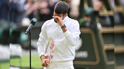 Watch: Novak Djokovic Struggles To Control Tears In Emotional Speech After Wimbledon Final Defeat