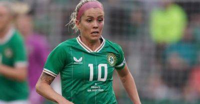 Republic of Ireland sweating over Denise O'Sullivan's fitness ahead of World Cup opener