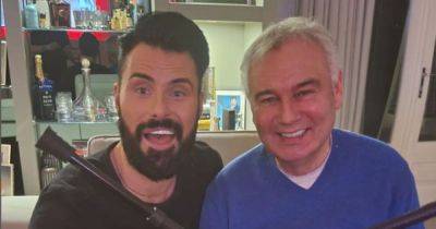 Eamonn Holmes tells Rylan 'I'm free' as fans rush to praise him for move before worrying 'no recollection' announcement
