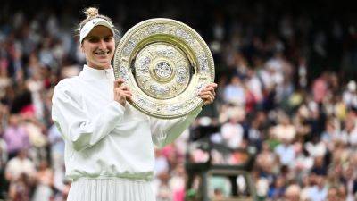 WTA Rankings: Wimbledon Winner Marketa Vondrousova Makes Top-10 Debut