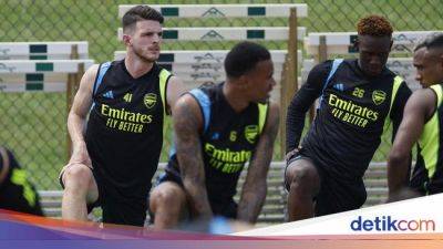 Mikel Arteta - Declan Rice - London Utara - Liga Inggris - Declan Rice bak 'Mercusuar' untuk Arsenal - sport.detik.com