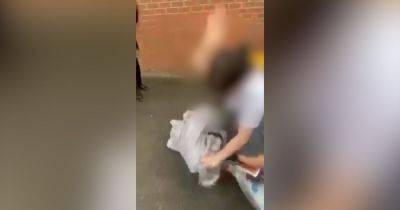Mum's horror as girl, 12, filmed being beaten up at school in sickening attack