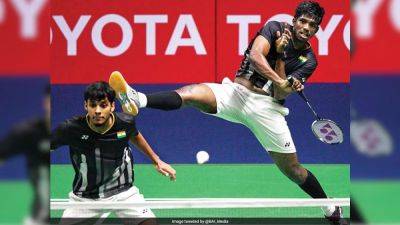 Star India - Satwiksairaj Rankireddy 'Smashes' Guinness World Record With Fastest Badminton Hits - sports.ndtv.com - Japan - Indonesia - India - Malaysia