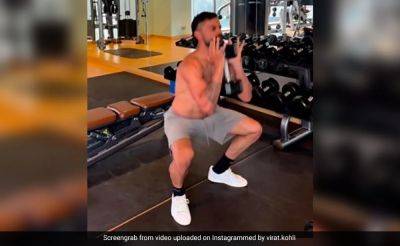 Watch: Virat Kohli Sweats It Out At The Gym, Reveals His "Go To Exercise" Ahead Of 2nd India vs West Indies Test
