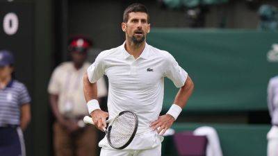 Carlos Alcaraz - Novak Djokovic fined for Wimbledon racket smash - foxnews.com - Spain - Serbia