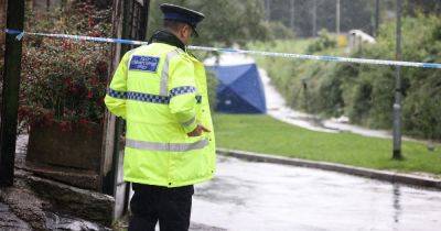 Detectives continuing to probe 'suspicious circumstances' as mum found dead outside school