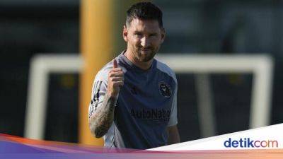 Messi Latihan Perdana di Inter Miami, Diliput Ratusan Wartawan