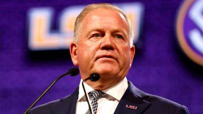 Wesley Hitt - Brian Kelly - Brian Kelly’s Louisiana accent has ‘gotten better’ as he prepares for second season at LSU - foxnews.com - state Louisiana - state Arkansas - state Massachusets