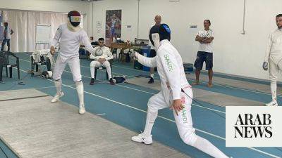 Saudi team to compete in World Fencing Championships