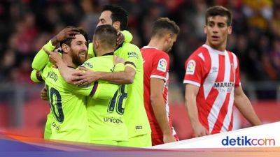 Lionel Messi - Sergio Busquets - David Beckham - Jordi Alba - Inter Miami - Inter Miami Rasa Barcelona - sport.detik.com